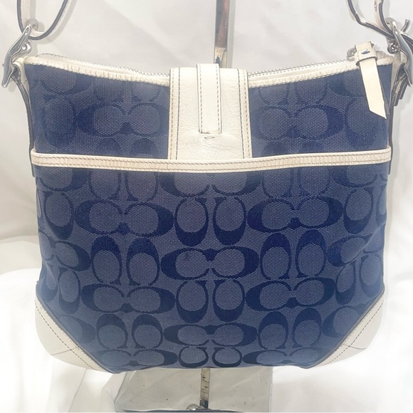 Coach Hampton 2005 Signature Convertible Hobo Bag w/COA - Picture 10 of 15